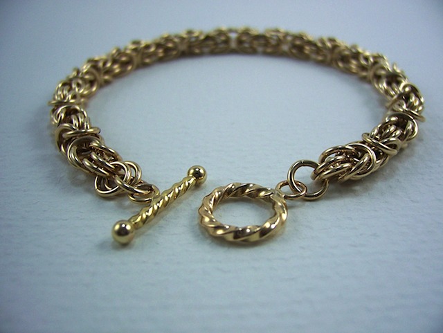 Synthia GF Byzantine Bracelet