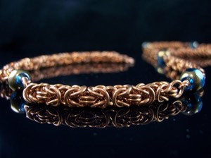 Beaded Blue Byzantine Necklace 1.JPG